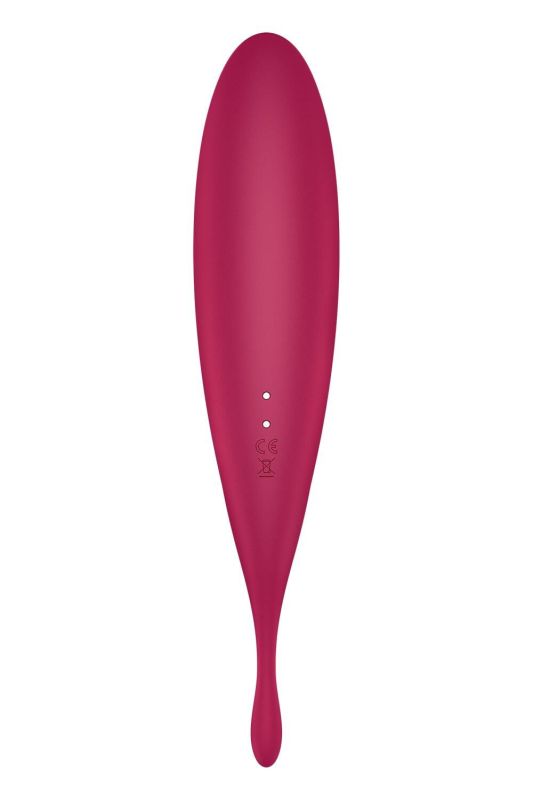 Смарт-вібратор для клітора з вакуумною стимуляцією Satisfyer Twirling Pro+